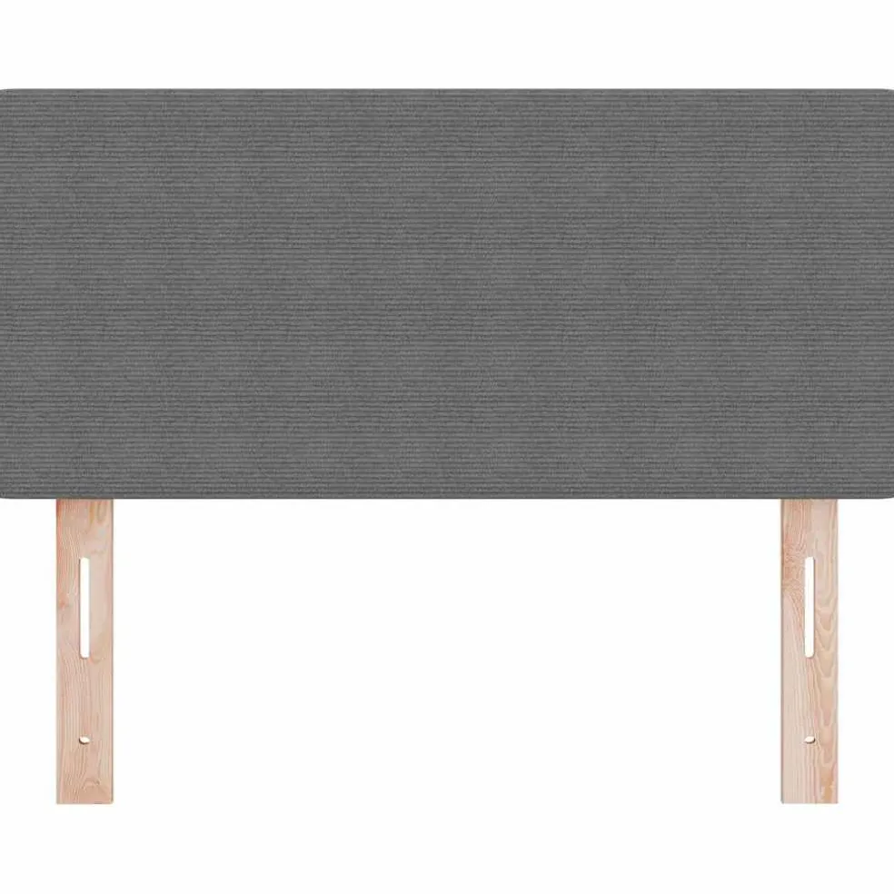 vidaXL Hoofdbord Lichtgrijs 80 cm Katoen Stof