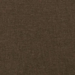 vidaXL Hoofdbord met randen 83x23x78/88 cm stof donkerbruin