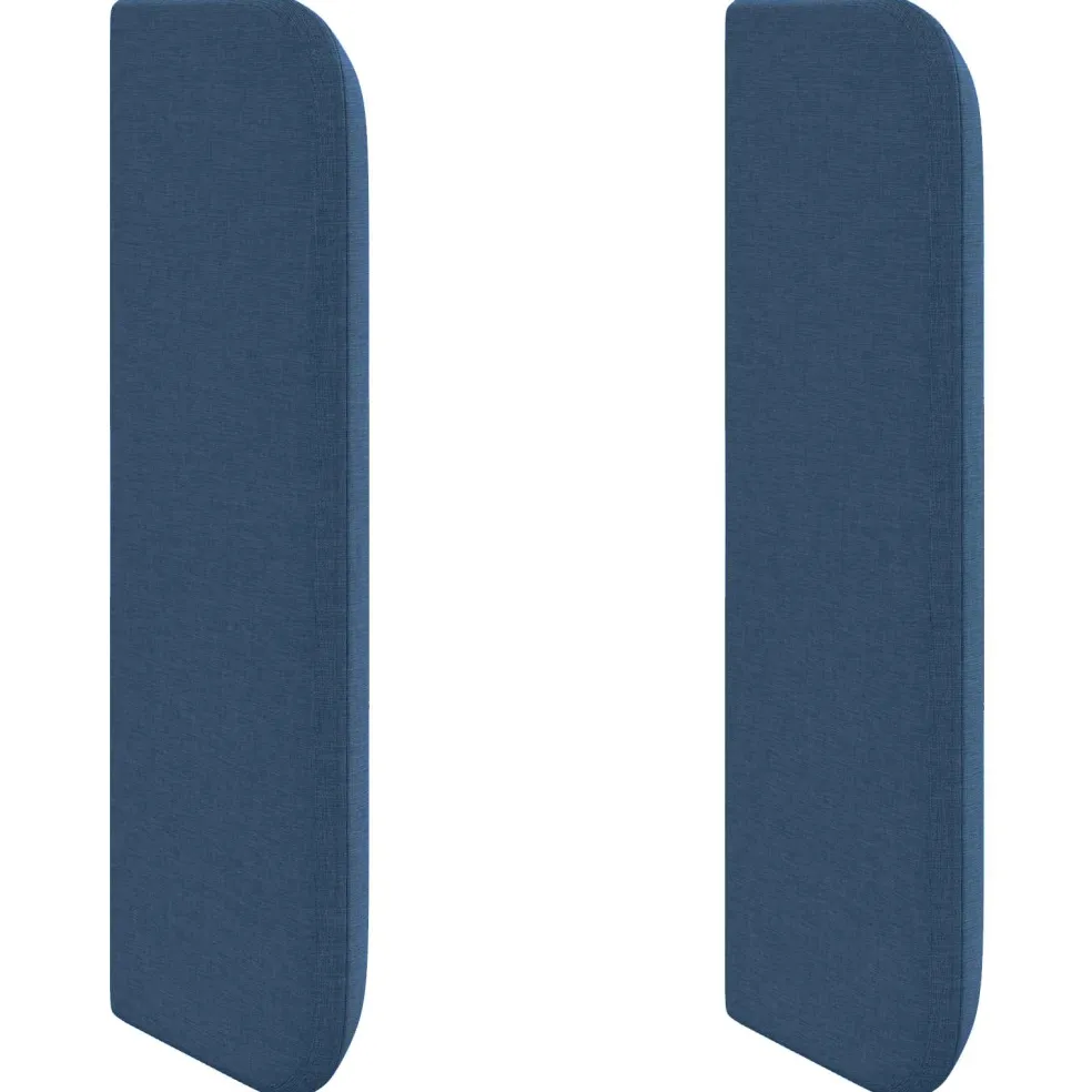vidaXL Hoofdbord oor Blauw 40,5 x 40,5 x 4 cm Stof