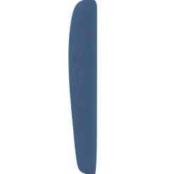 vidaXL Hoofdbord oor Blauw 80 x 23 x 6 cm Stof