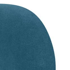 vidaXL Hoofdbord oor Blauw 80 x 23 x 6 cm Fluweel