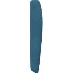 vidaXL Hoofdbord oor Blauw 80 x 23 x 6 cm Fluweel