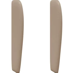 vidaXL Hoofdbord oor Bruin 80 x 23 x 6 cm PVC