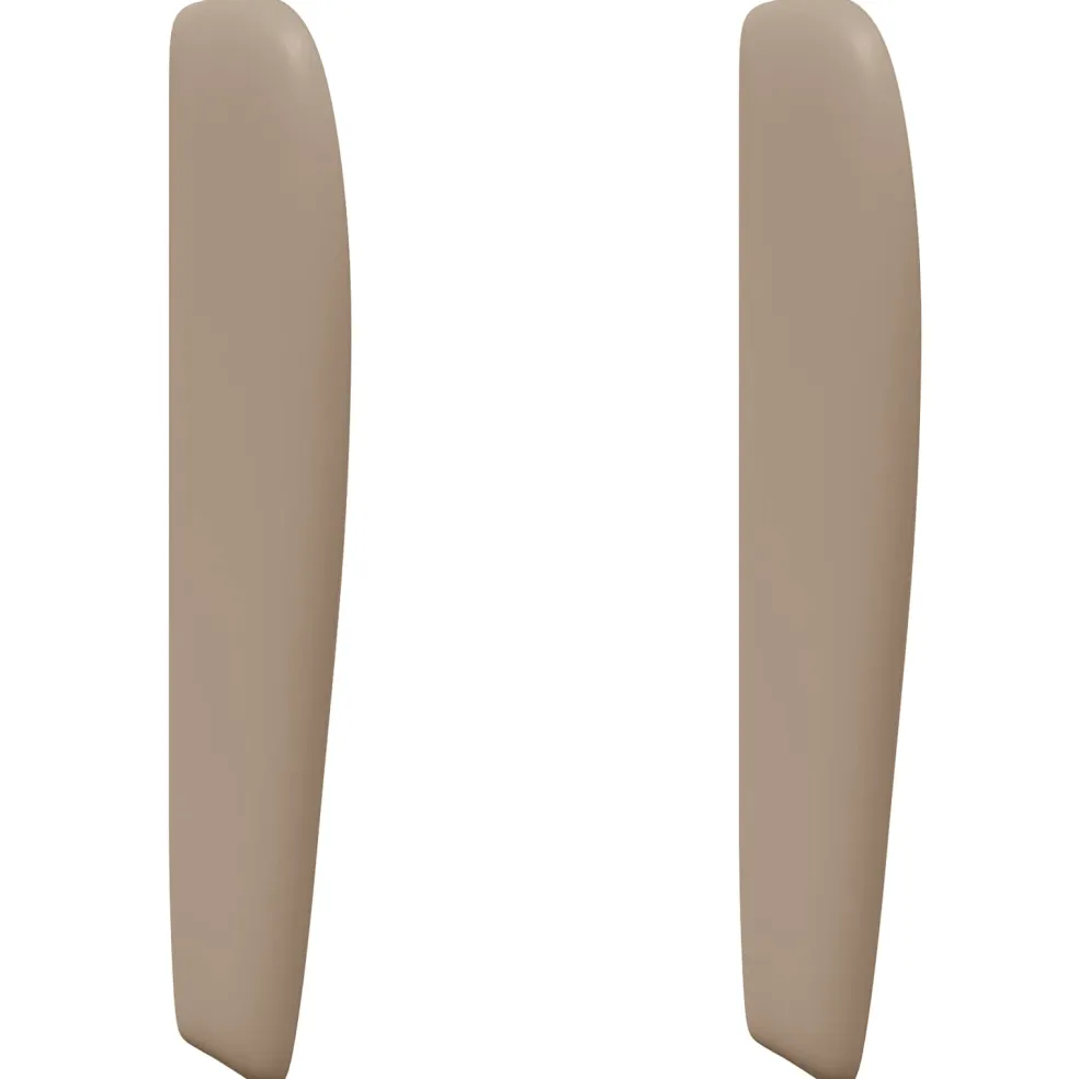 vidaXL Hoofdbord oor Bruin 80 x 23 x 6 cm PVC