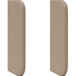 vidaXL Hoofdbord oor Bruin 40,5 x 40,5 x 4 cm PVC