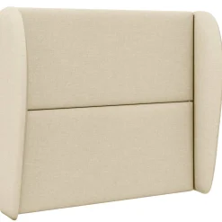 vidaXL Hoofdbord oor Crème 80 x 23 x 6 cm Stof