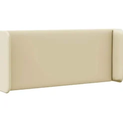 vidaXL Hoofdbord oor Crème 40,5 x 40,5 x 4 cm PVC