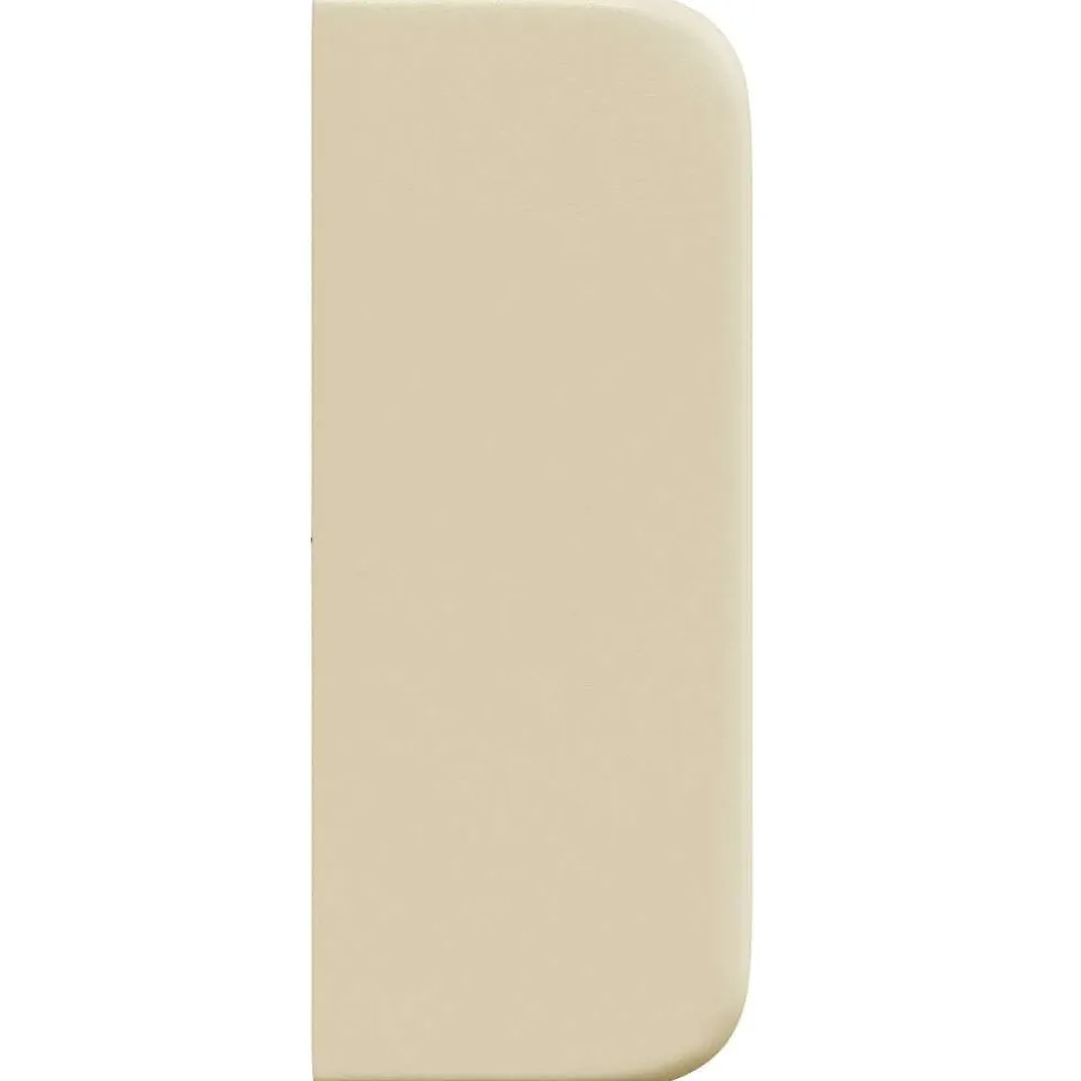 vidaXL Hoofdbord oor Crème 40,5 x 40,5 x 4 cm PVC