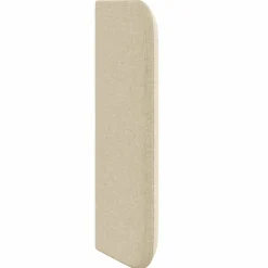vidaXL Hoofdbord oor Crème 40,5 x 40,5 x 4 cm Stof