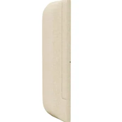 vidaXL Hoofdbord oor Crème 40,5 x 40,5 x 4 cm Stof