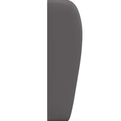 vidaXL Hoofdbord oor Dim Grijs 80 x 23 x 6 cm PVC