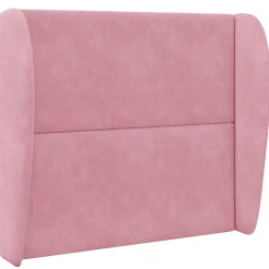 vidaXL Hoofdbord oor Roze 80 x 23 x 6 cm Fluweel
