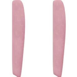 vidaXL Hoofdbord oor Roze 80 x 23 x 6 cm Fluweel