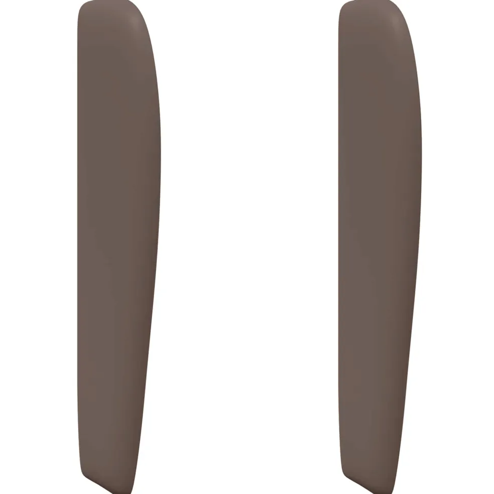 vidaXL Hoofdbord oor Tan PVC