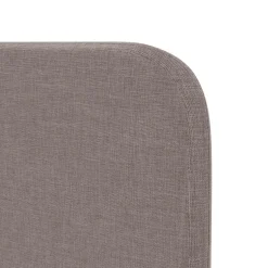 vidaXL Hoofdbord oor Taupe 40,5 x 40,5 x 4 cm Stof