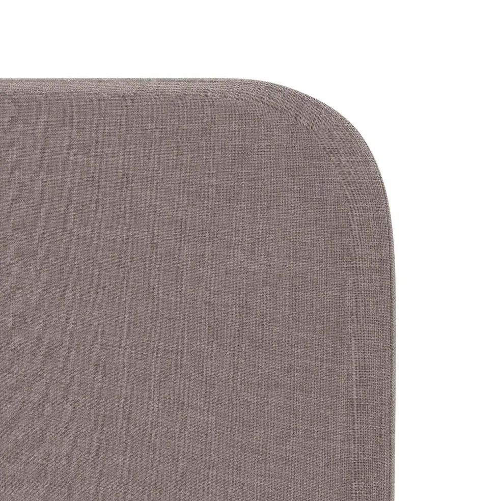 vidaXL Hoofdbord oor Taupe 40,5 x 40,5 x 4 cm Stof