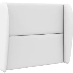 vidaXL Hoofdbord oor Wit PVC