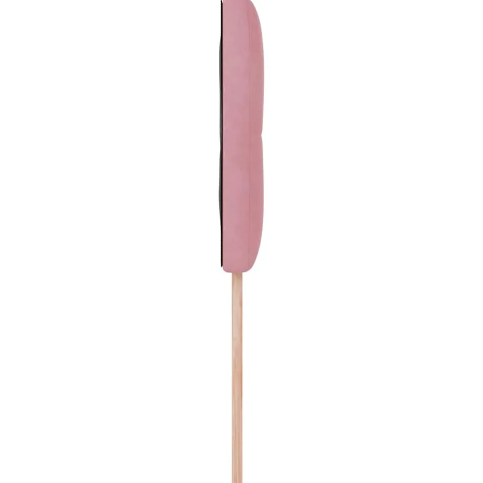 vidaXL Hoofdbord Roze 80 cm Fluweel