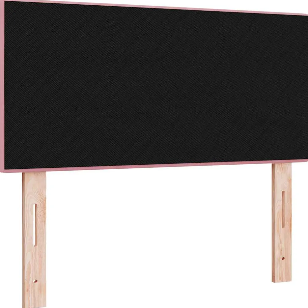 vidaXL Hoofdbord Roze 80 cm Fluweel