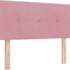vidaXL Hoofdbord Roze 80 cm Fluweel