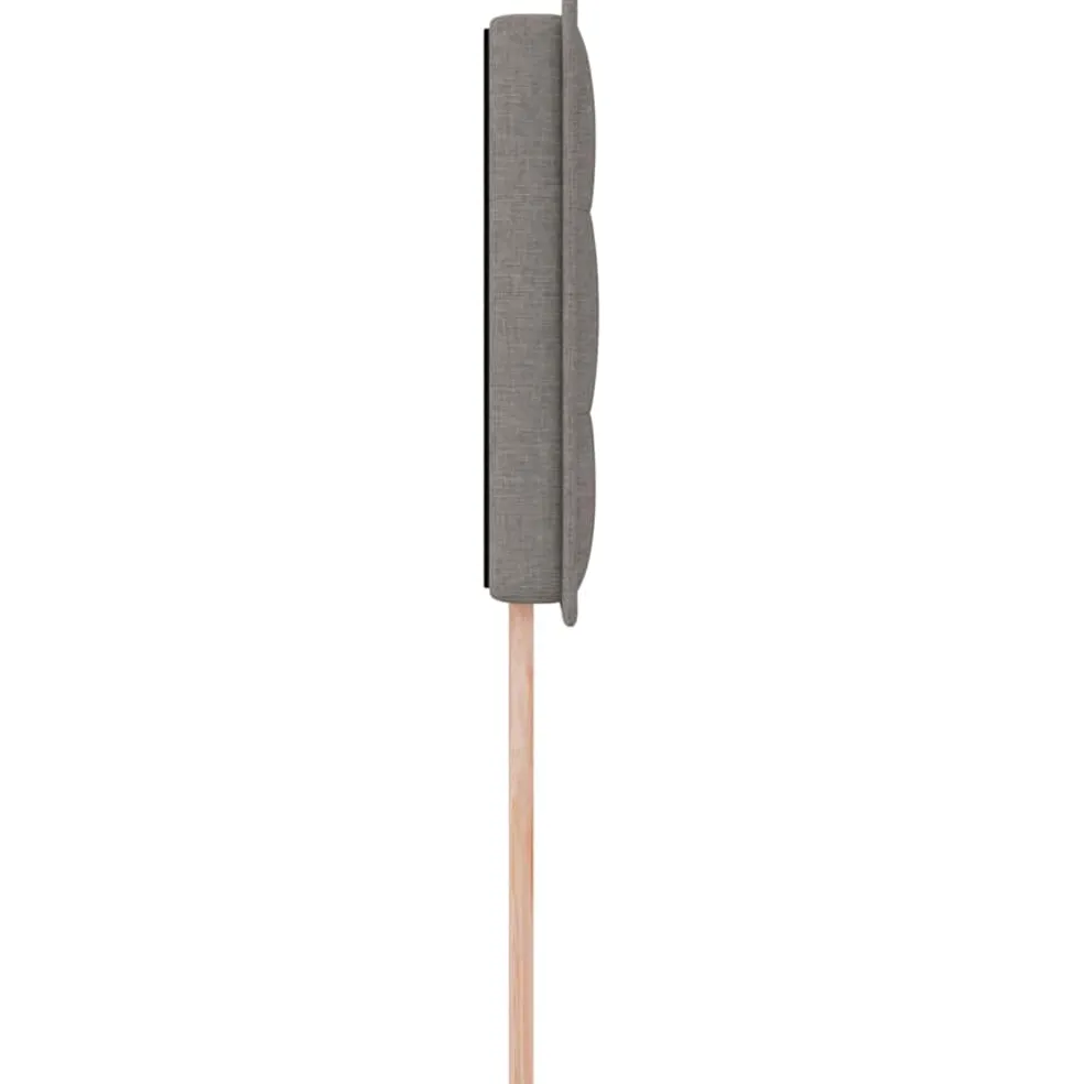 vidaXL Hoofdbord Taupe Stof