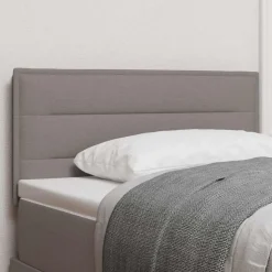 vidaXL Hoofdbord Taupe Stof