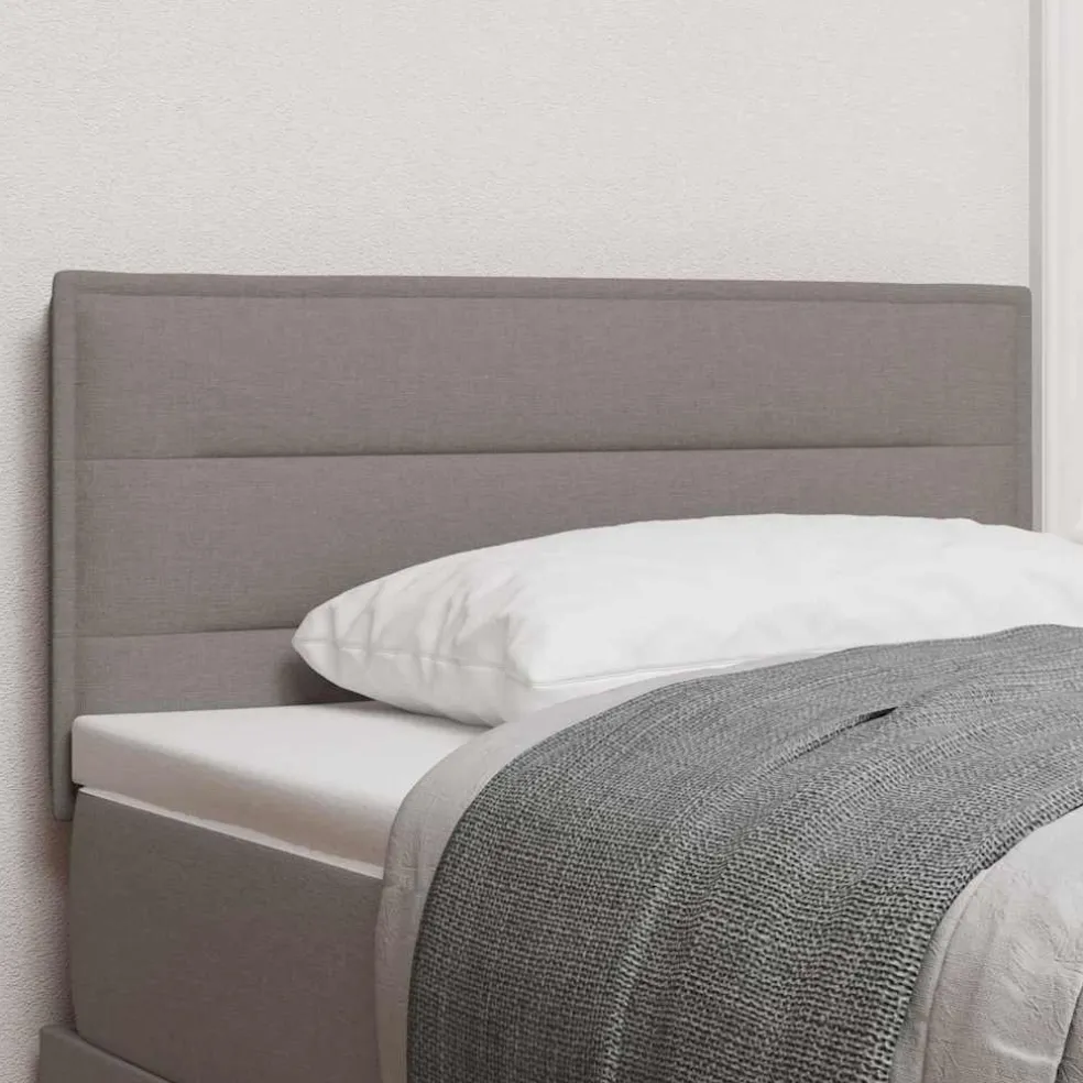 vidaXL Hoofdbord Taupe Stof