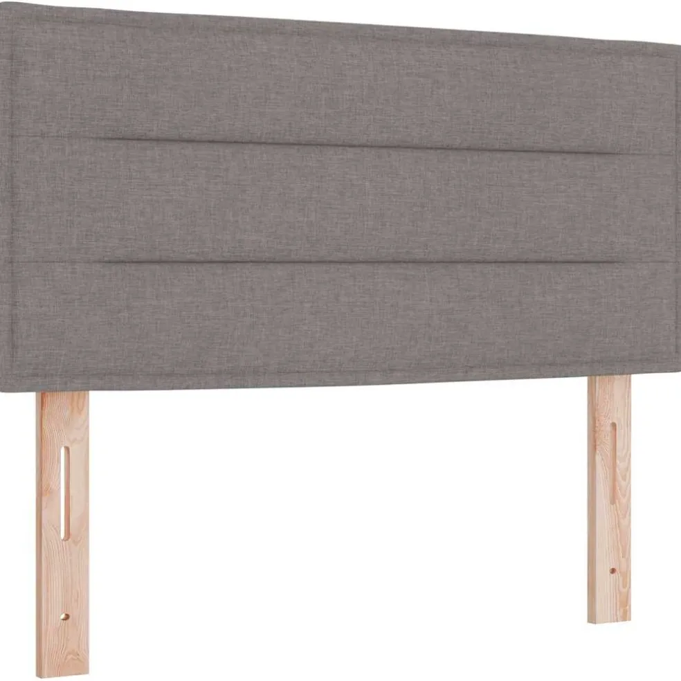 vidaXL Hoofdbord Taupe Stof