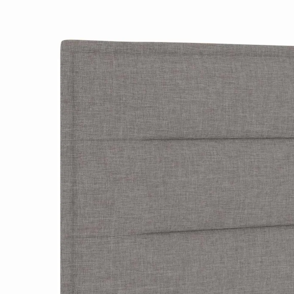 vidaXL Hoofdbord Taupe Stof