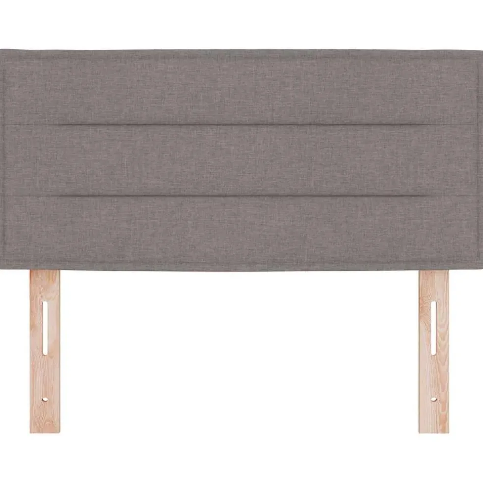 vidaXL Hoofdbord Taupe Stof