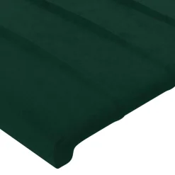 vidaXL Hoofdbord 80x5x78/88 cm fluweel donkergroen