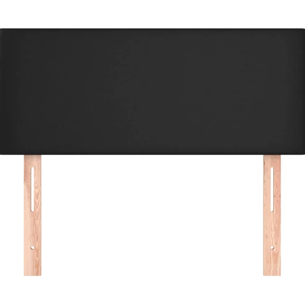 vidaXL Hoofdbord 80x5x78/88 cm kunstleer zwart