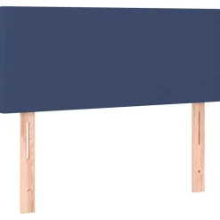 vidaXL Hoofdbord 80x5x78/88 cm stof blauw