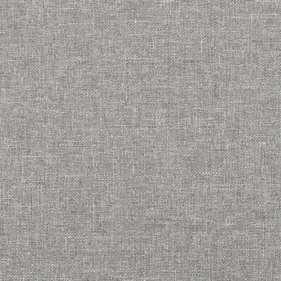 vidaXL Hoofdbord 80x5x78/88 cm stof lichtgrijs
