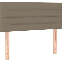 vidaXL Hoofdbord 80x5x78/88 cm stof taupe
