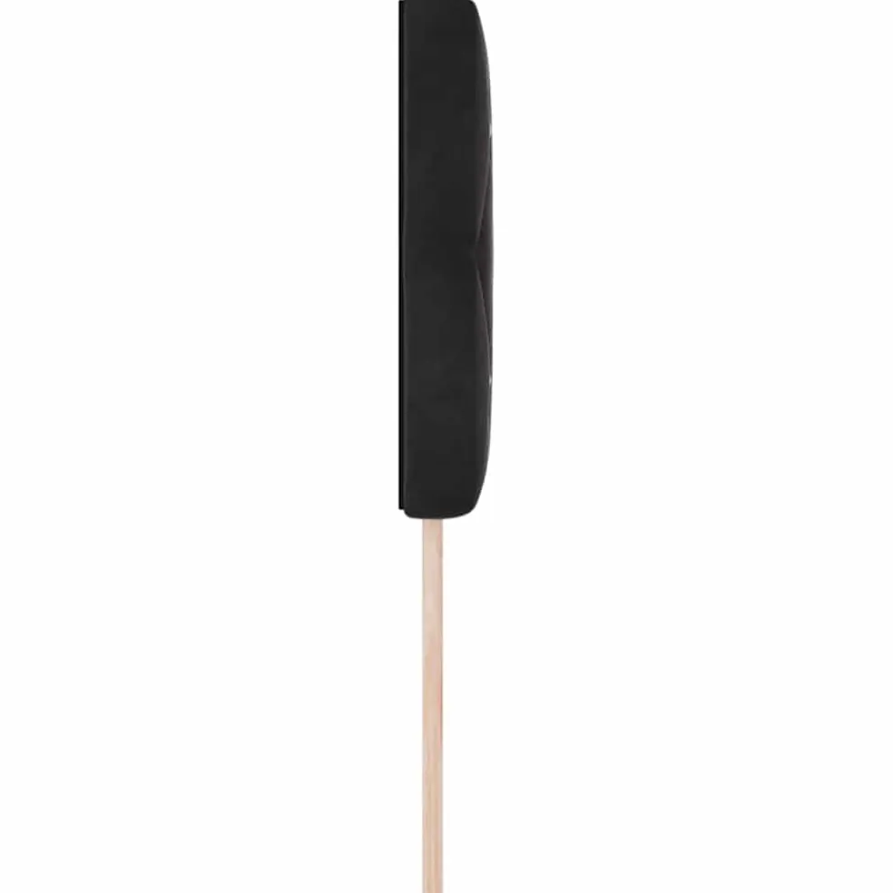 vidaXL Hoofdbord Zwart 80 cm Fluweel