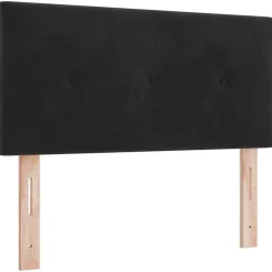 vidaXL Hoofdbord Zwart 80 cm Fluweel