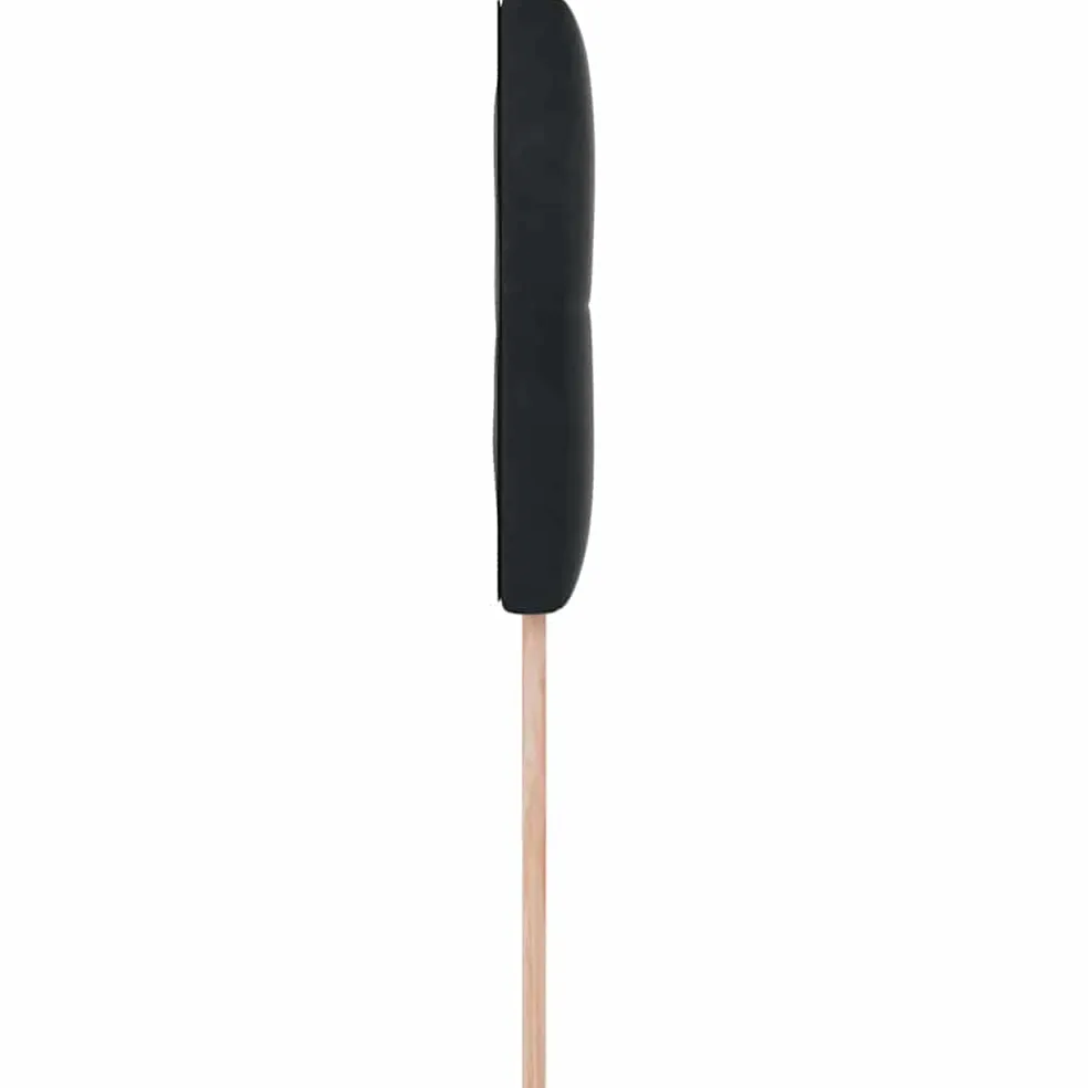 vidaXL Hoofdbord Zwart 80 cm Fluweel