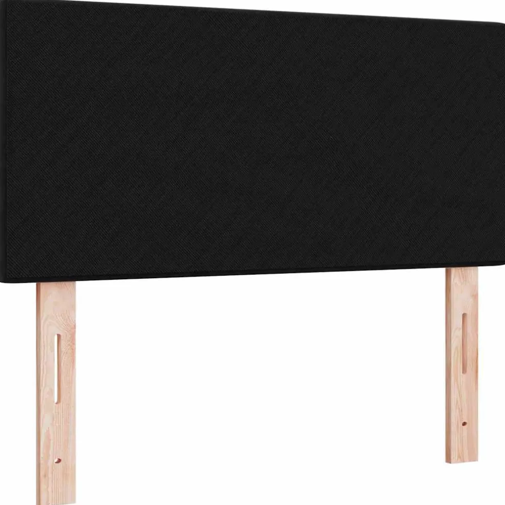 vidaXL Hoofdbord Zwart 80 cm Fluweel