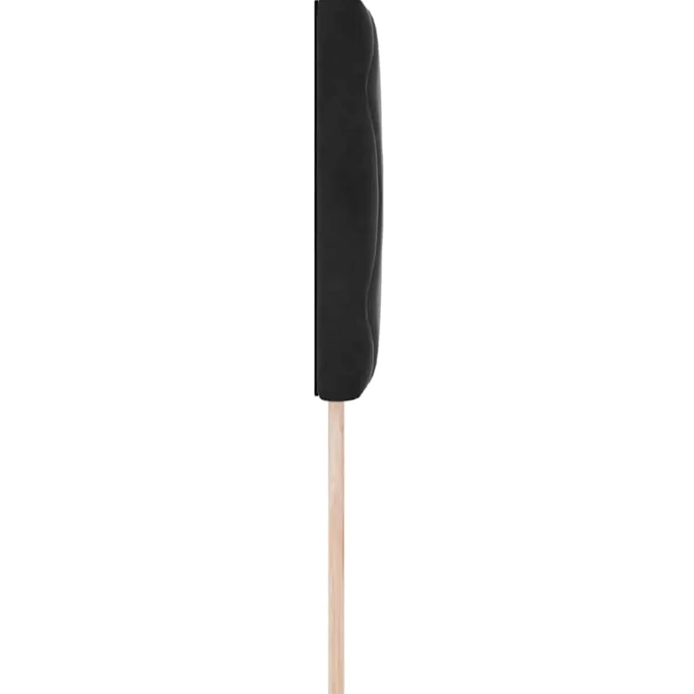 vidaXL Hoofdbord Zwart 80 cm Fluweel