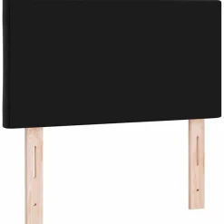 vidaXL Hoofdbord Zwart 80 cm Fluweel