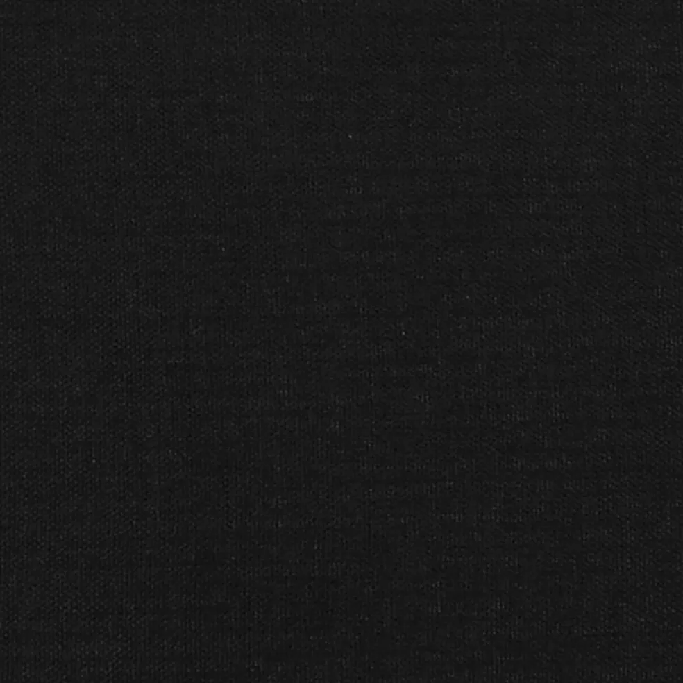 vidaXL Hoofdbord zwart 80x5x118/128 cm stof