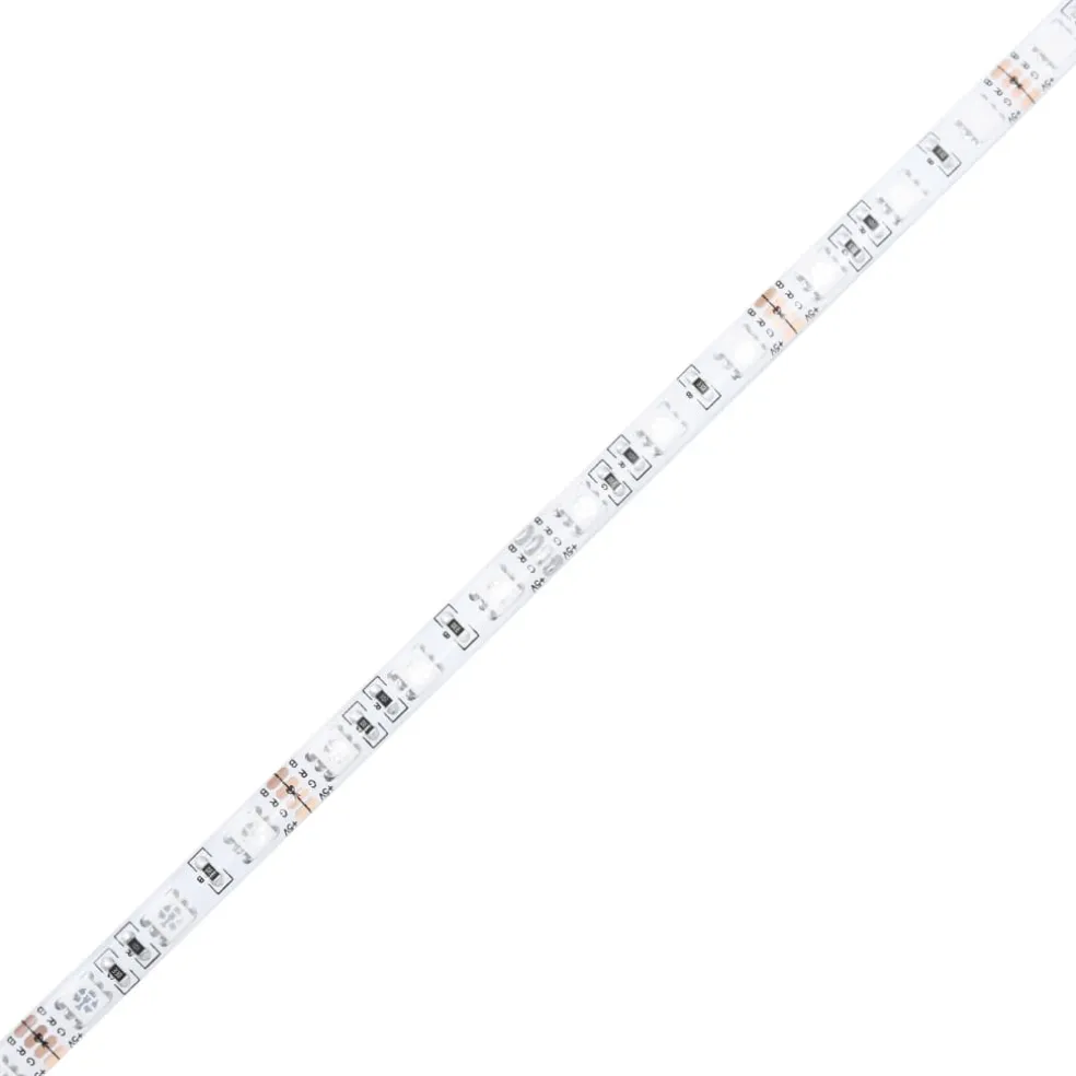 vidaXL Hoofdeinde met LED 100x18,5x103,5 cm bewerkt hout