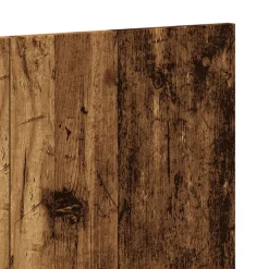 vidaXL Hoofdeinde 120x1,5x80 cm bewerkt hout oud houtkleurig