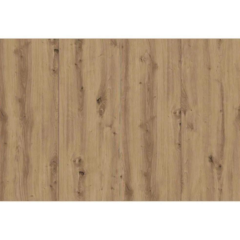 vidaXL Hoofdeinde 120x1,5x80 cm bewerkt hout artisanaal eikenkleur