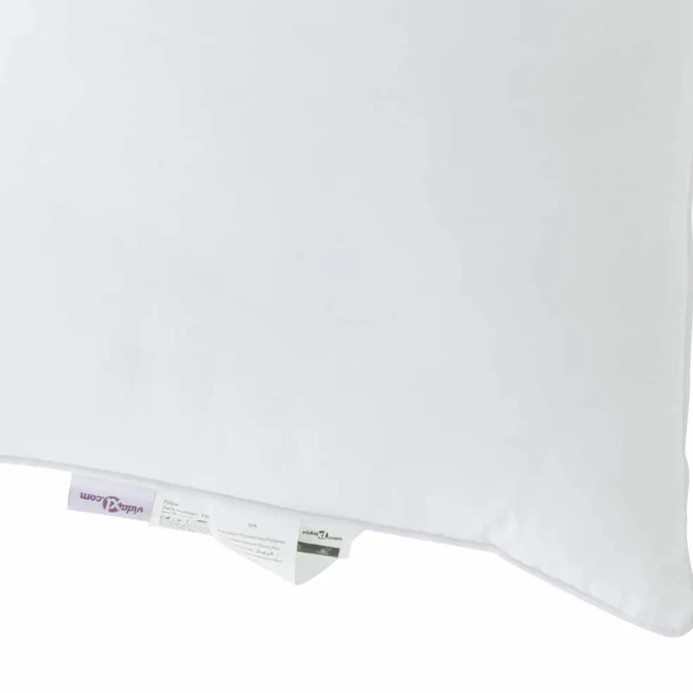 vidaXL Hoofdkussen 40 x 60 cm Polyester Wit