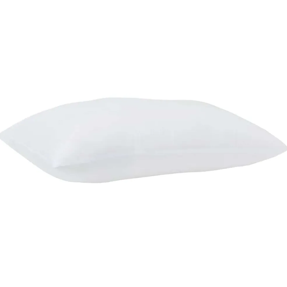 vidaXL Hoofdkussen 60 x 40 x 20 cm Polyester Wit
