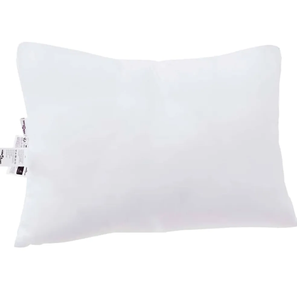 vidaXL Hoofdkussen 60 x 40 x 20 cm Polyester Wit