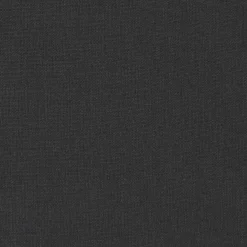 vidaXL Hooge Rug Stoelkussens Set 2 st Polyester Melange Zwart