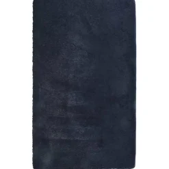 vidaXL Hoogpolig vloerkleed NAVARRA 60x100 cm polyester marineblauw